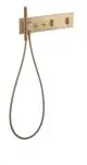 AXOR-HG-AXOR-ShowerComposition-Thermostatmodul-470-110-Unterputz-fuer-2-Verbraucher-Brushed-Bronze-12571140 gallery number 1